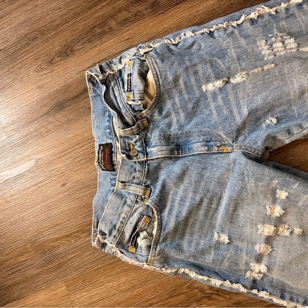 Dolce & Gabbana Vintage Light Blue Denim Jeans - Picture 13 of 14